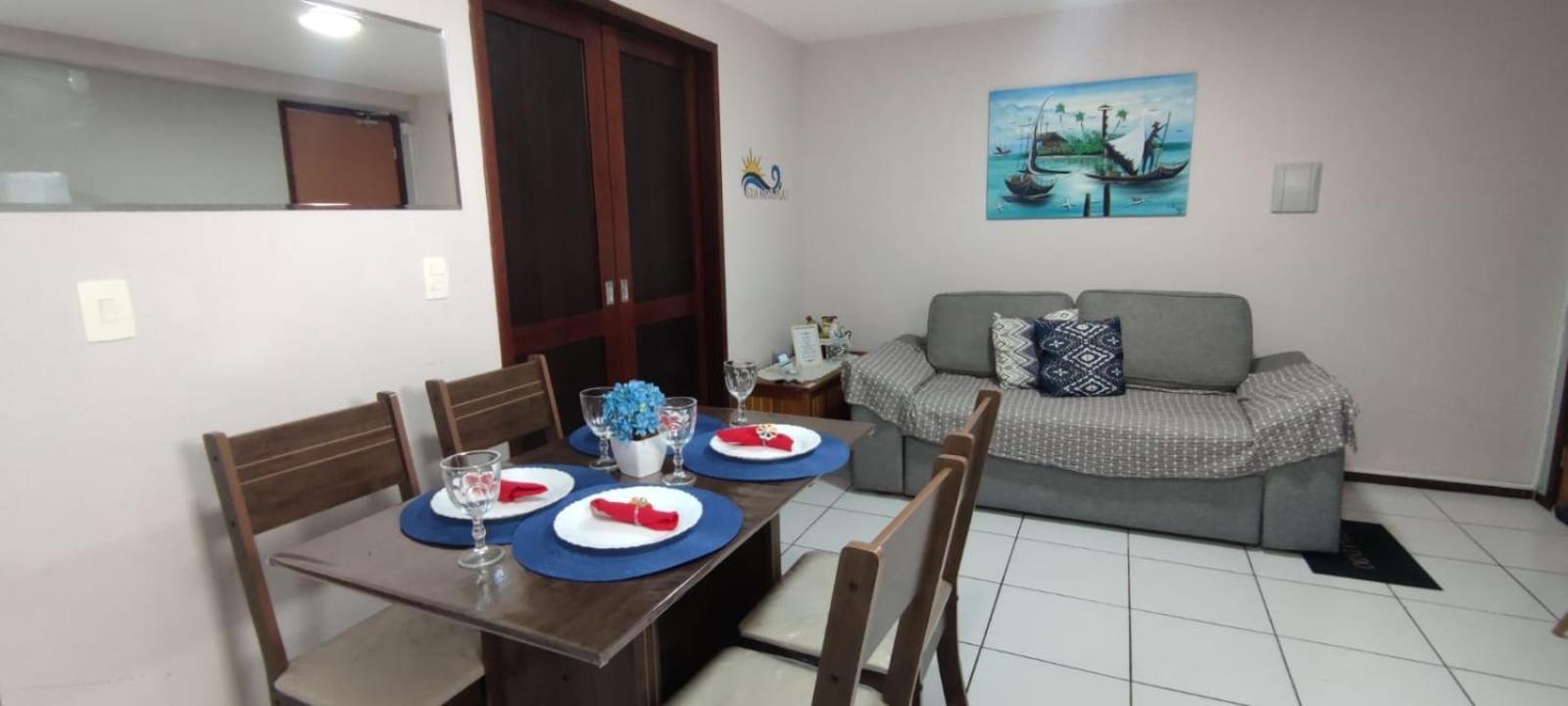 Seamar Flat Rn Varandas- Completo Com Ar E Cozinha *