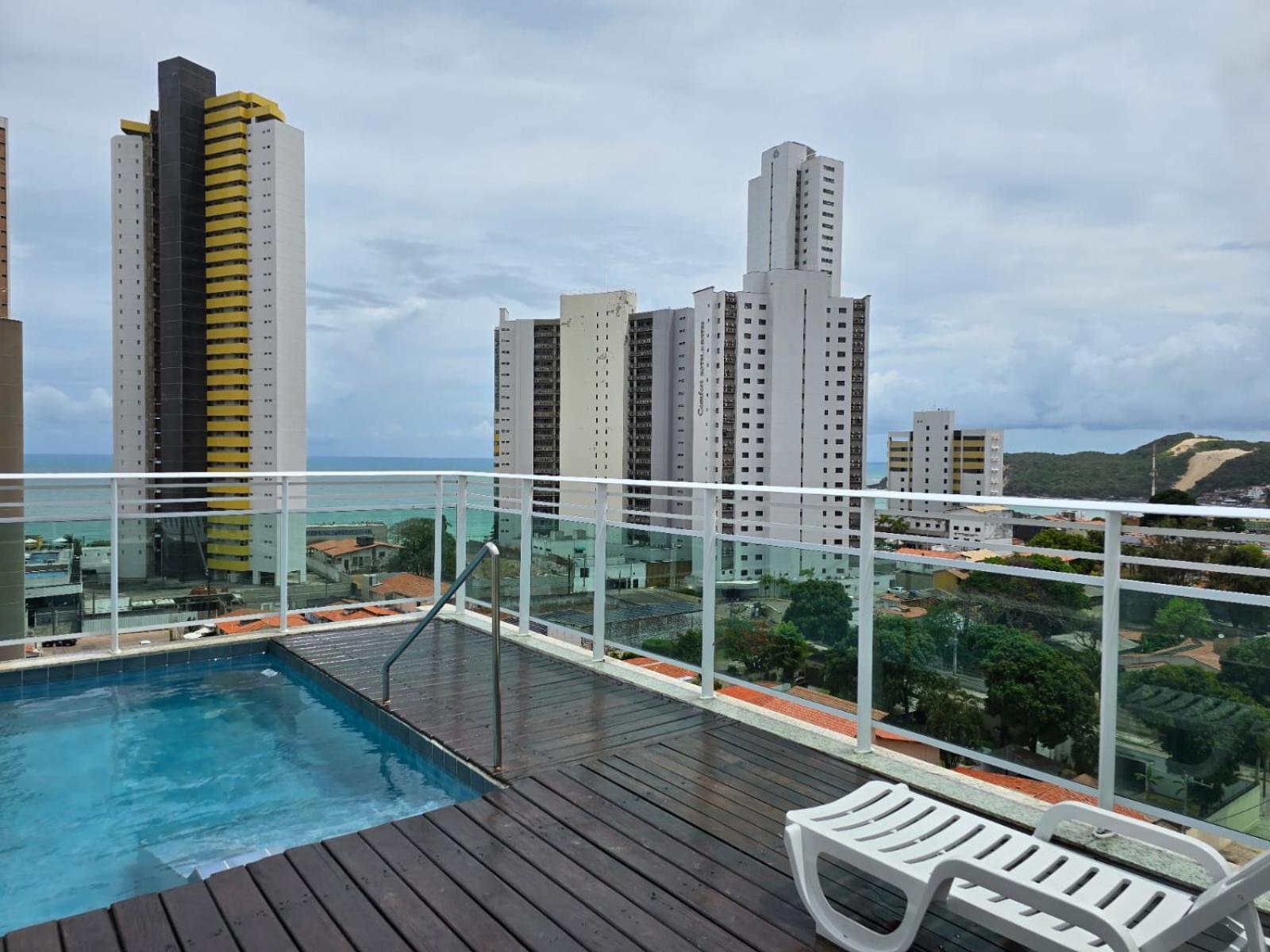 Seamar Flat Rn Varandas- Completo Com Ar E Cozinha Apartamento *
